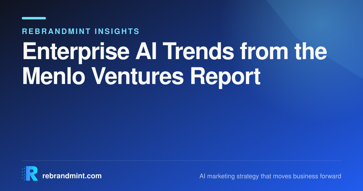 2024 Enterprise AI Trends from Menlo Ventures Report