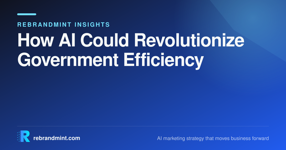 How AI Could Revolutionize Government Efficiency in the New DOGE Initiative